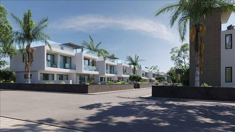 Exclusive gated complex of villas with swimming pools, 700 meters from the beach, Geroskipou, Cyprus — photo 15
