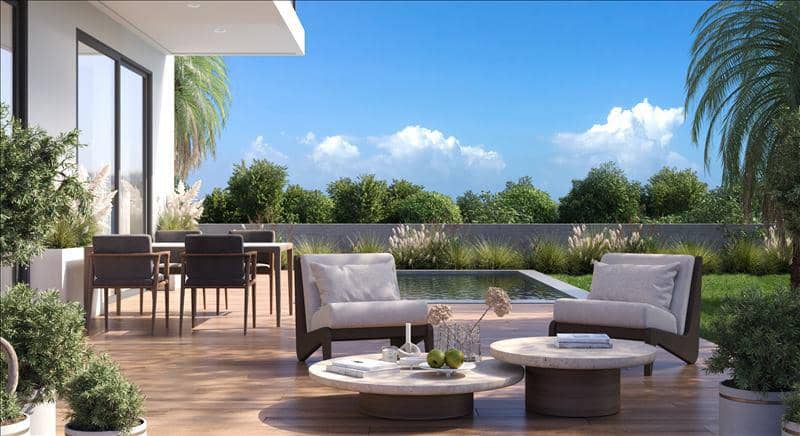 Exclusive gated complex of villas with swimming pools, 700 meters from the beach, Geroskipou, Cyprus — photo 7