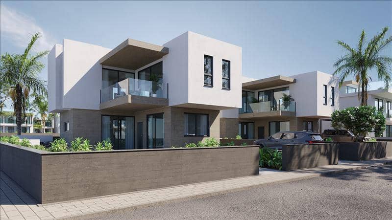 Exclusive gated complex of villas with swimming pools, 700 meters from the beach, Geroskipou, Cyprus — photo 10