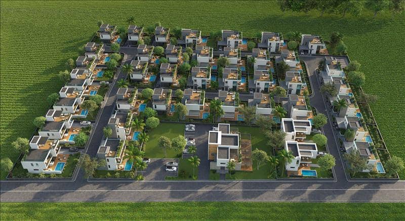 Exclusive gated complex of villas with swimming pools, 700 meters from the beach, Geroskipou, Cyprus — photo 18