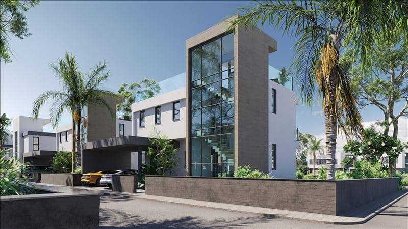 Exclusive gated complex of villas with swimming pools, 700 meters from the beach, Geroskipou, Cyprus — photo 9