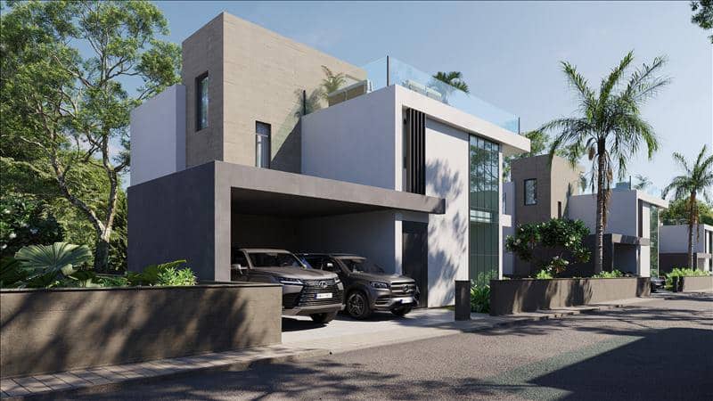 Exclusive gated complex of villas with swimming pools, 700 meters from the beach, Geroskipou, Cyprus — photo 13