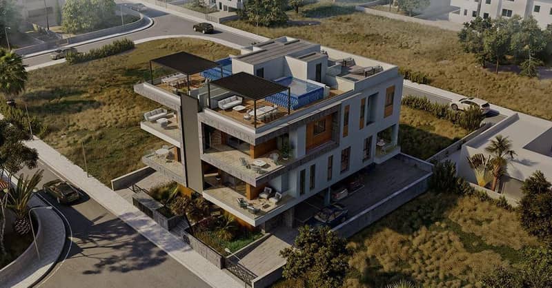 Закрытая резиденция в 350 метрах от пляжа, Лимассол, Кипр — фото 4
