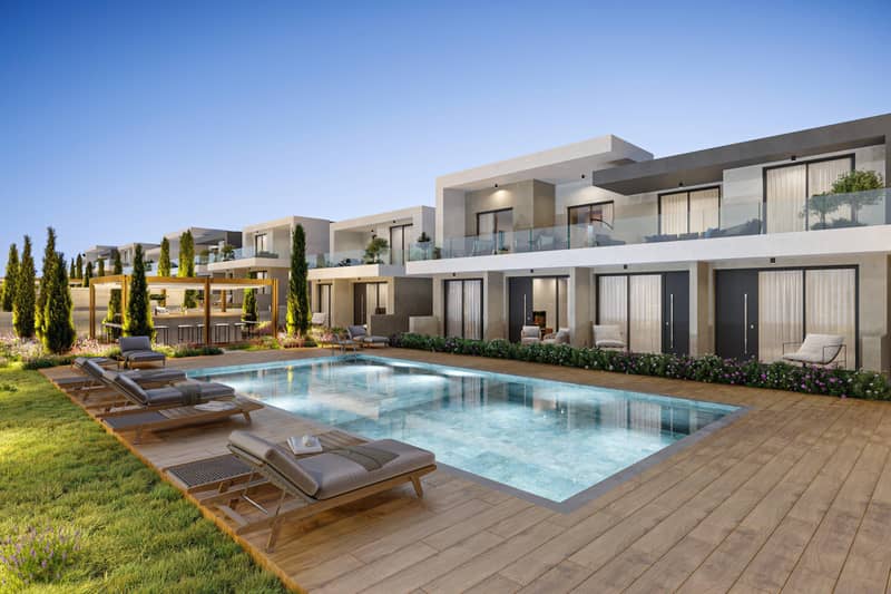 Apartments in a new residence with swimming pools 200 meters from the beach, Kisonerga, Cyprus — photo 2