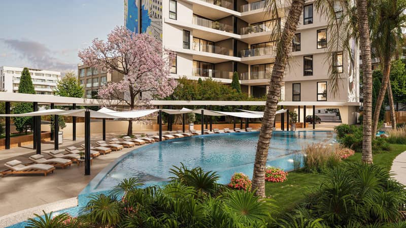 Apartments in a gated community with pool and gardens close to the beach and city center, Limassol, Cyprus — photo 3