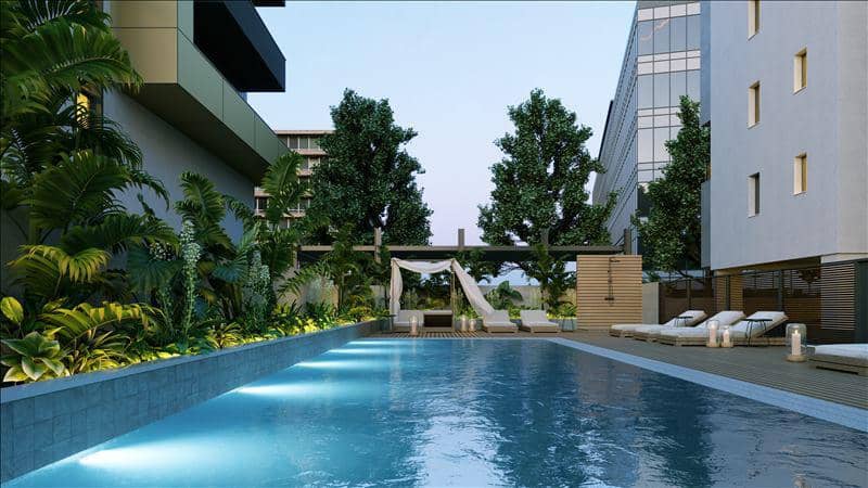 New residence with a swimming pool and a business center, Limassol, Cyprus — photo 16