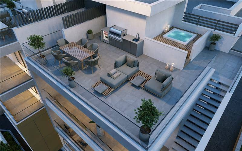 New residence with a swimming pool and a business center, Limassol, Cyprus — photo 17