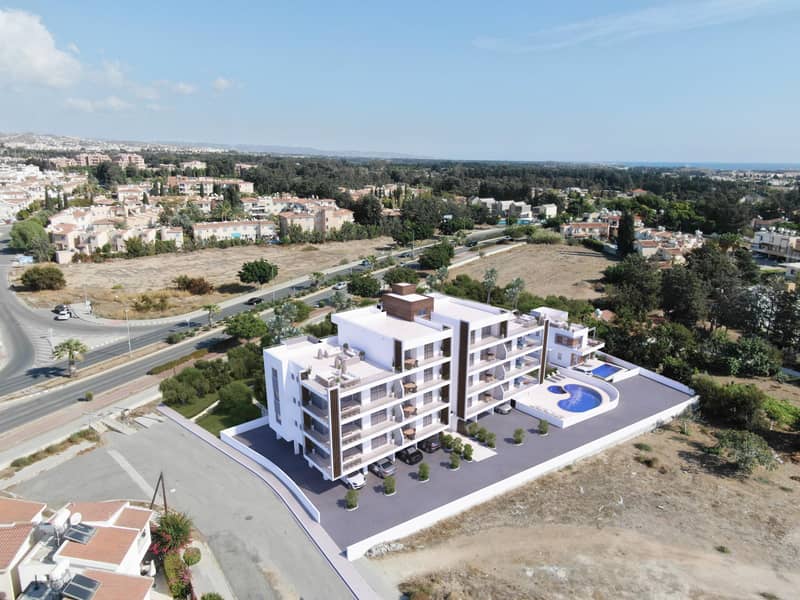 1 new flats in residential complex in Kato Paphos — photo 10