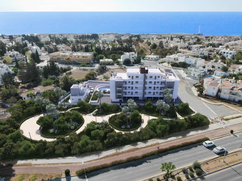 1 new flats in residential complex in Kato Paphos — photo 11