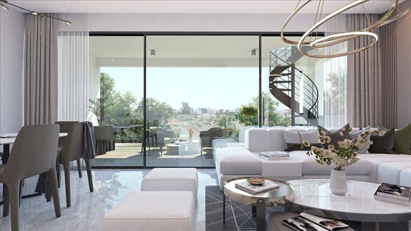 Low-rise residence with a parking close to the center of Larnaca, Cyprus — photo 3