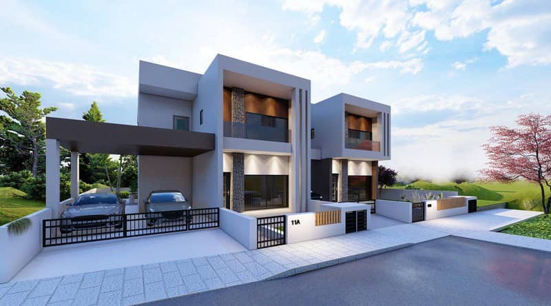 New complex of townhouses in a picturesque area, Limassol, Cyprus — photo 2