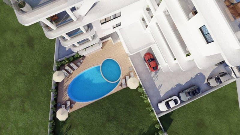New residence with a view of the sea and a green area, Larnaca, Cyprus — photo 2