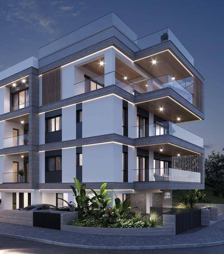 New residence with a green area and a panoramic view, Germasogeia, Cyprus — photo 8