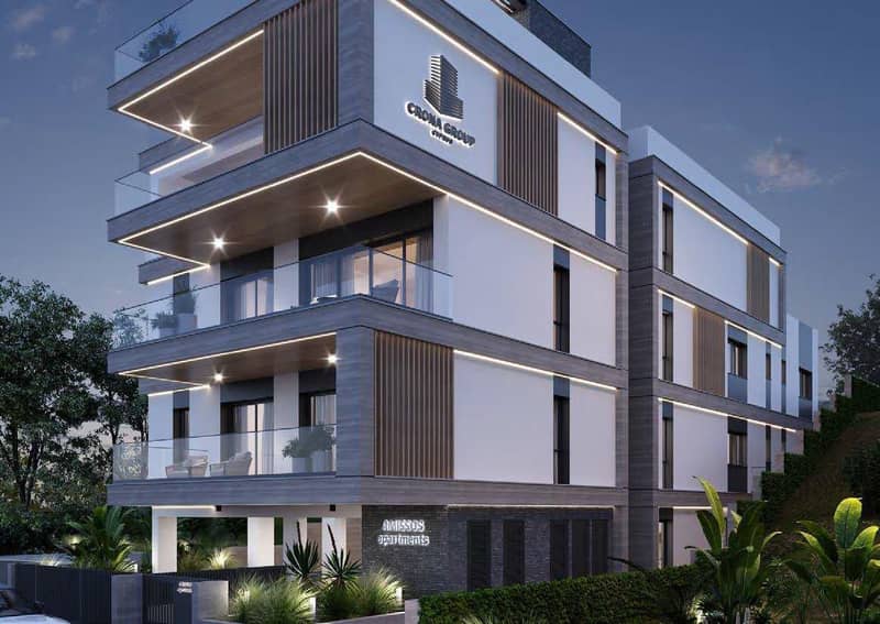 New residence with a green area and a panoramic view, Germasogeia, Cyprus — photo 9