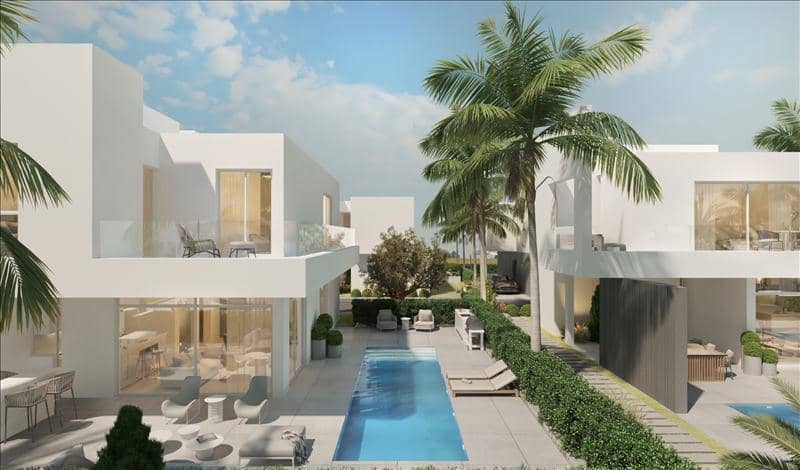 Complex of villas with swimming pools at 700 meters from the beach, Pernera, Cyprus — photo 16