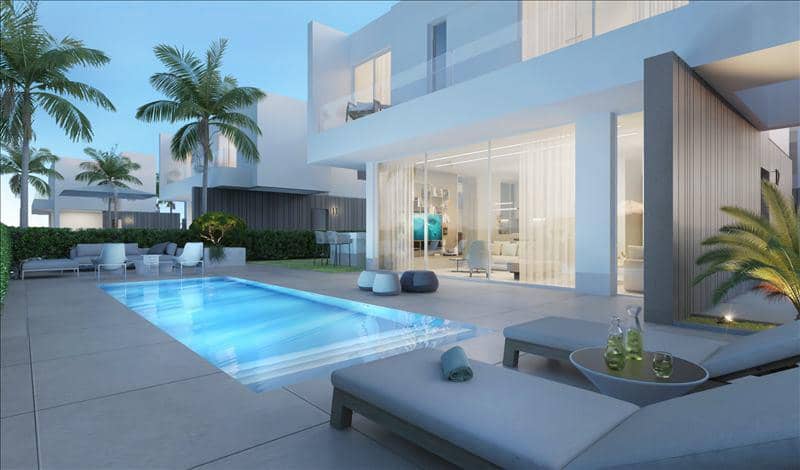 Complex of villas with swimming pools at 700 meters from the beach, Pernera, Cyprus — photo 12