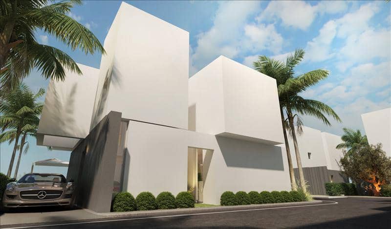 Complex of villas with swimming pools at 700 meters from the beach, Pernera, Cyprus — photo 17