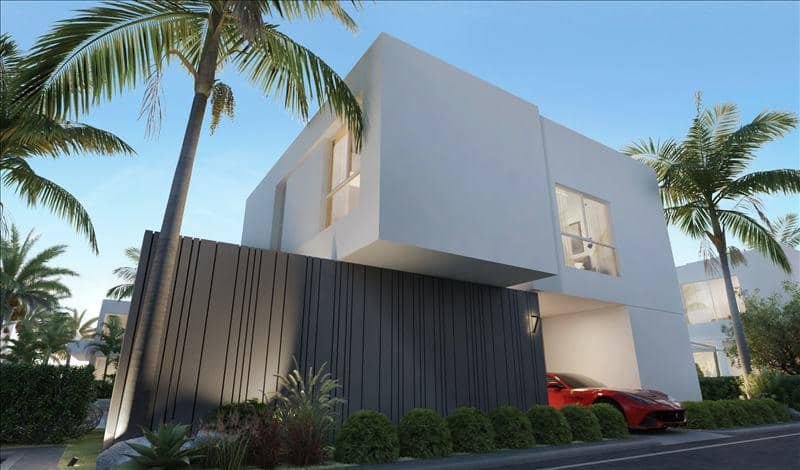 Complex of villas with swimming pools at 700 meters from the beach, Pernera, Cyprus — photo 20