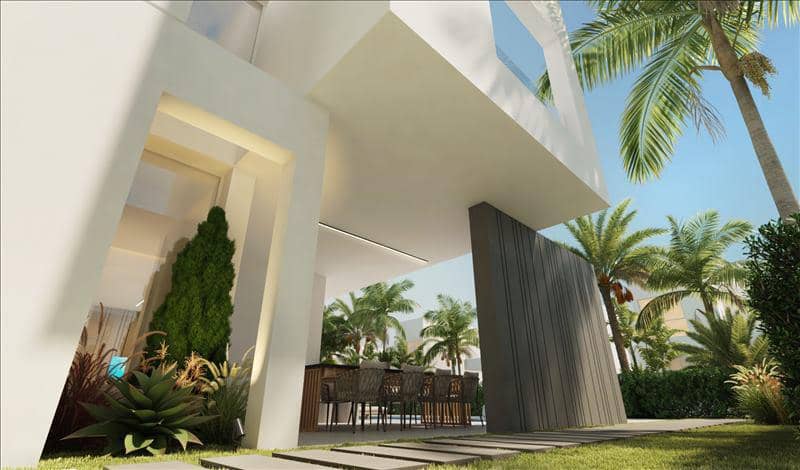Complex of villas with swimming pools at 700 meters from the beach, Pernera, Cyprus — photo 10