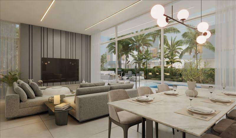 Complex of villas with swimming pools at 700 meters from the beach, Pernera, Cyprus — photo 6
