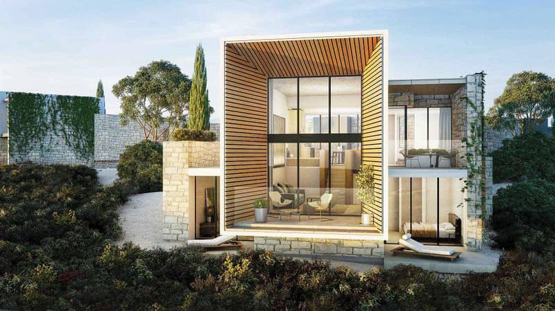 Complex of villas in a large residence with a golf course, a spa center and an equestrian club, Paphos, Cyprus — photo 6