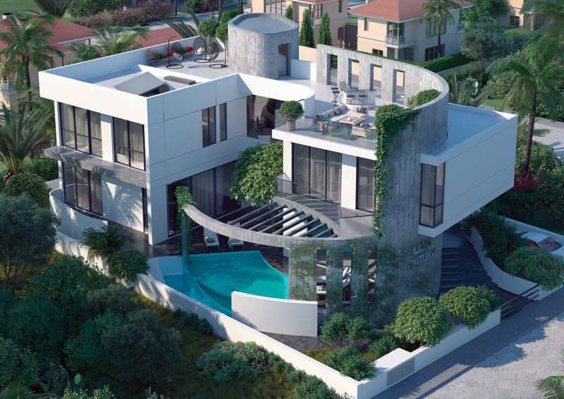 New villa with a swimming pool at 200 meters from the sea, Germasoyia, Cyprus — photo 2