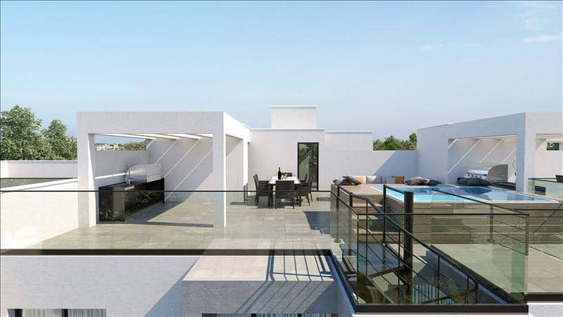 Low-rise residence with a swimming pool close to the beach, Oroklini, Cyprus — photo 26