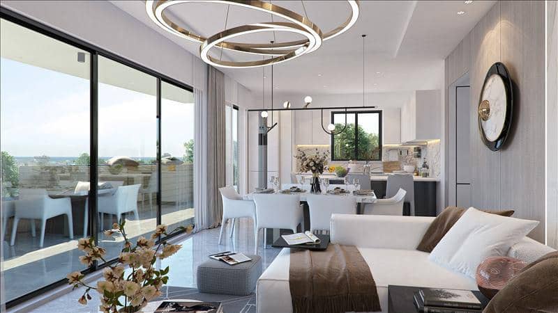 Low-rise residence with a swimming pool close to the beach, Oroklini, Cyprus — photo 8