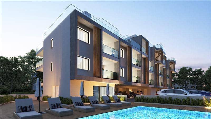 Low-rise residence with a swimming pool close to the beach, Oroklini, Cyprus — photo 23