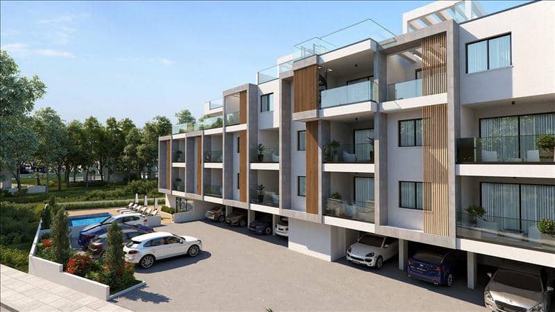 Low-rise residence with a swimming pool close to the beach, Oroklini, Cyprus — photo 27