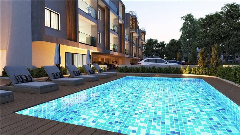 Low-rise residence with a swimming pool close to the beach, Oroklini, Cyprus — photo 22