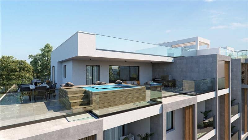 Low-rise residence with a swimming pool close to the beach, Oroklini, Cyprus — photo 24