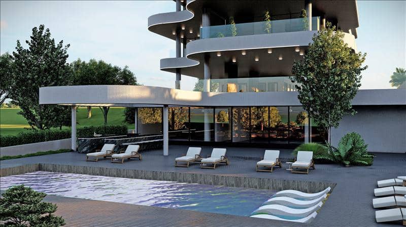 New residence with a swimming pool at 50 meters from the sea, Agios Tychonas, Cyprus — photo 10