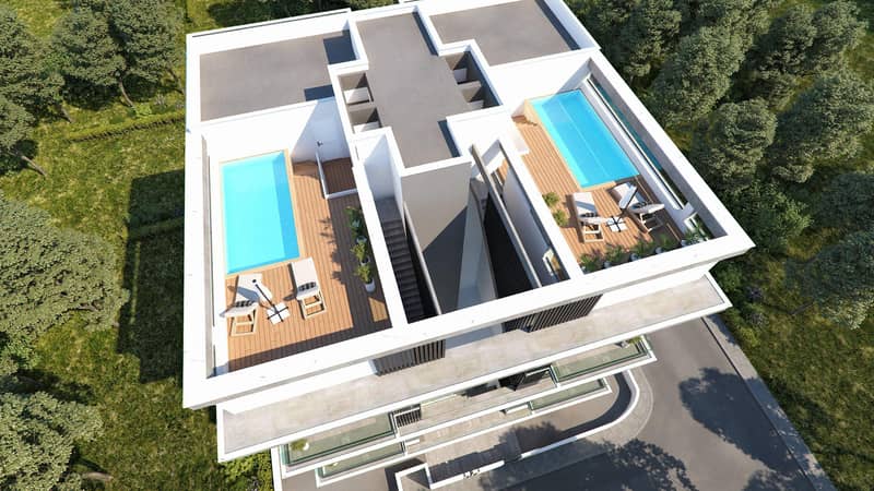 New penthouses with private pools in Agios Nikolaos, Limassol, Cyprus — photo 11