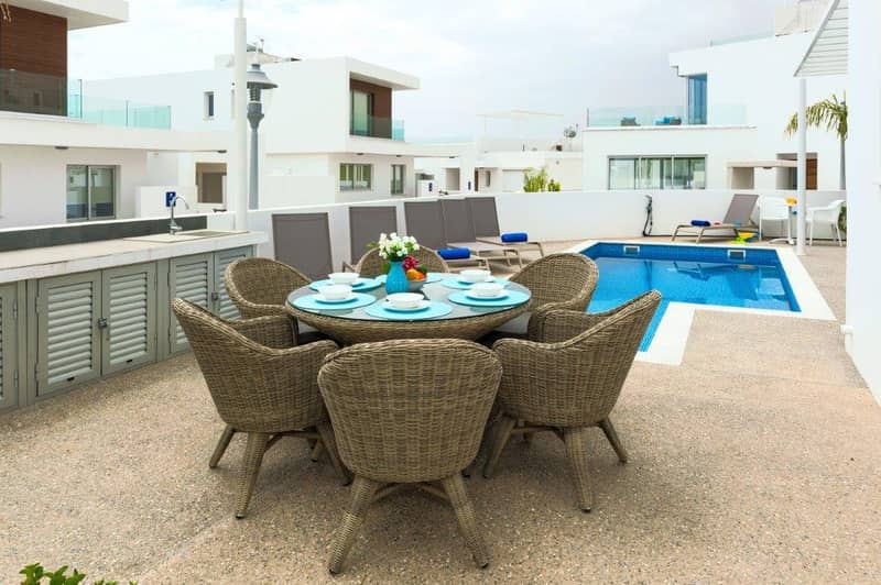 New residential complex of villas with swimming pools in Ayia Napa, Cyprus — photo 8