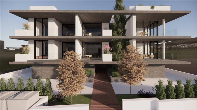 New residence with a swimming pool and a roof-top garden close to the beach, Paphos, Cyprus — photo 2