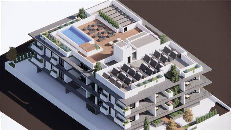 New residence with a swimming pool and a roof-top garden close to the beach, Paphos, Cyprus — photo 8
