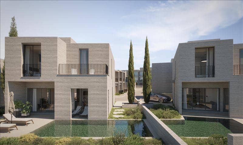 New gated complex of villas with a swimming pool close to the beach, Emba, Cyprus — photo 2