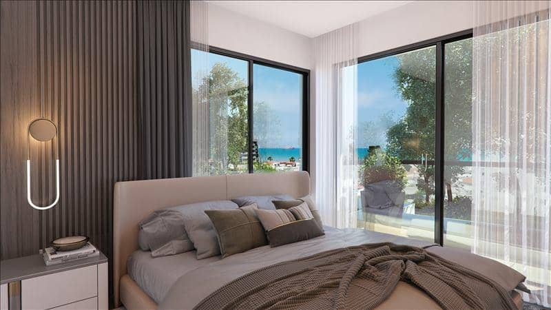 Complex of townhouses with roof-top terraces at 50 meters from the beach, Larnaca, Cyprus — photo 7