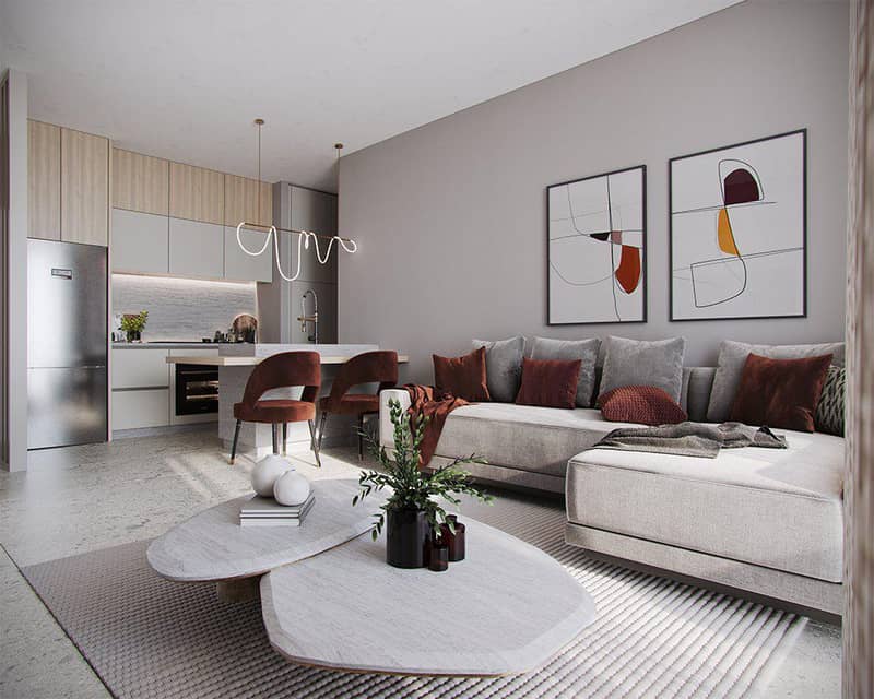 New gated residence with swimming pools and a panoramic sea view at 50 meters from the beach, Kissonerga, Cyprus — photo 4