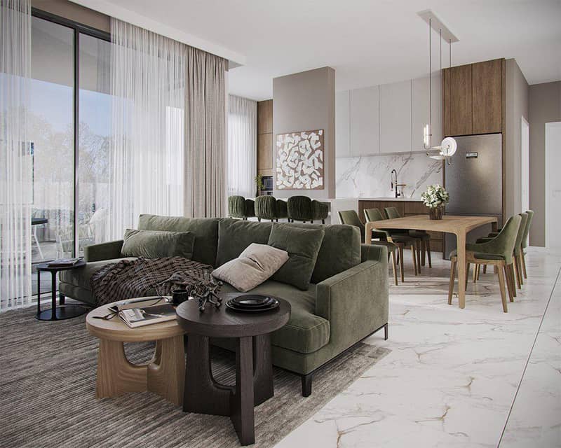 New gated residence with swimming pools and a panoramic sea view at 50 meters from the beach, Kissonerga, Cyprus — photo 3