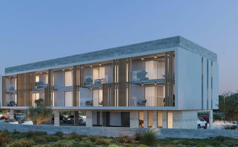 New gated residence with swimming pools and a panoramic sea view at 50 meters from the beach, Kissonerga, Cyprus — photo 6