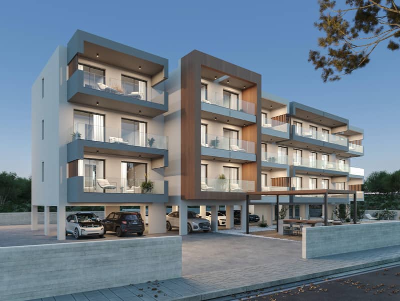 New low-rise residence with a swimming pool in a prestigious area, close to the sea and the center of Paphos, Cyprus — photo 7