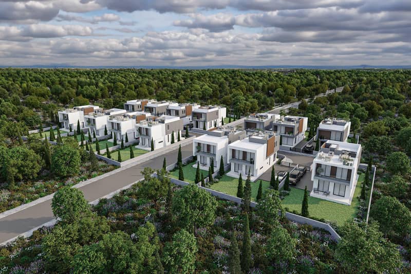 Новый комплекс вилл рядом с международной школой, Месои, Кипр — фото 17
