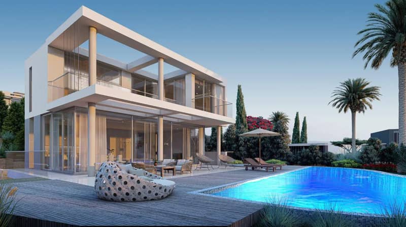 Beachfront complex of villas with a swimming pool and a spa, Peyia, Cyprus — photo 7