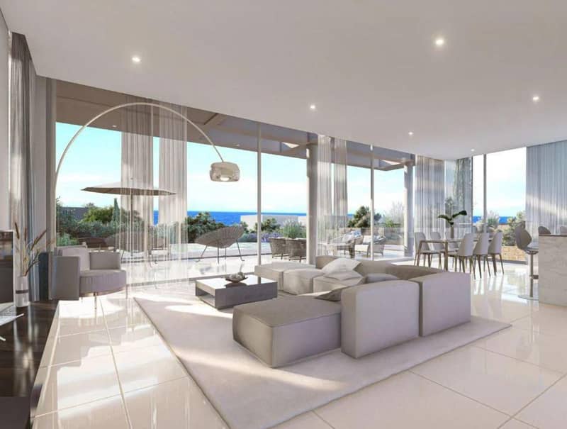 Beachfront complex of villas with a swimming pool and a spa, Peyia, Cyprus — photo 3