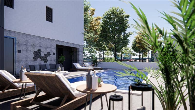 New residence with a swimming pool at 500 meters from the sea, Paphos, Cyprus — photo 11