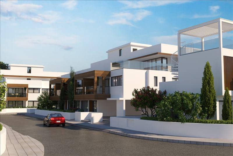 Gated residential complex with a swimming pool and a kids' playground, Larnaca, Cyprus — photo 5