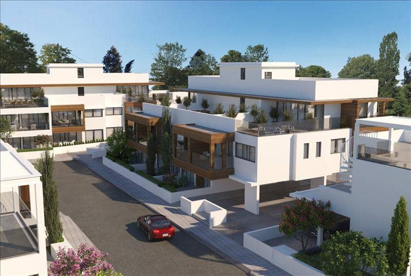 Gated residential complex with a swimming pool and a kids' playground, Larnaca, Cyprus — photo 4