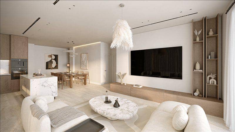 New complex of villas with swimming pools and roof-top gardens close to the sea, Paralimni, Cyprus — photo 4